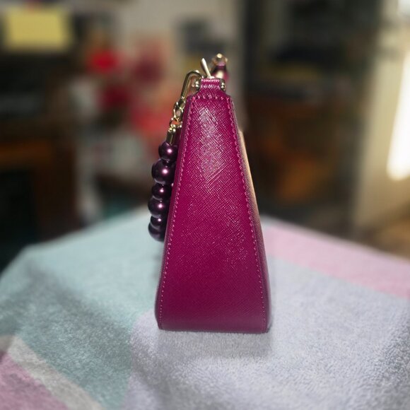 Kate Spade New York Madison Faux Pearl Medium Convertible Crossbody bag. - Picture 5 of 10